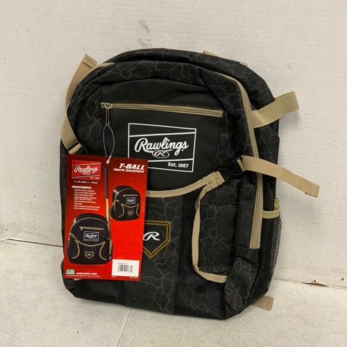 Vist Large View of Product Image Which is New T-BALL BACKPACK BLK