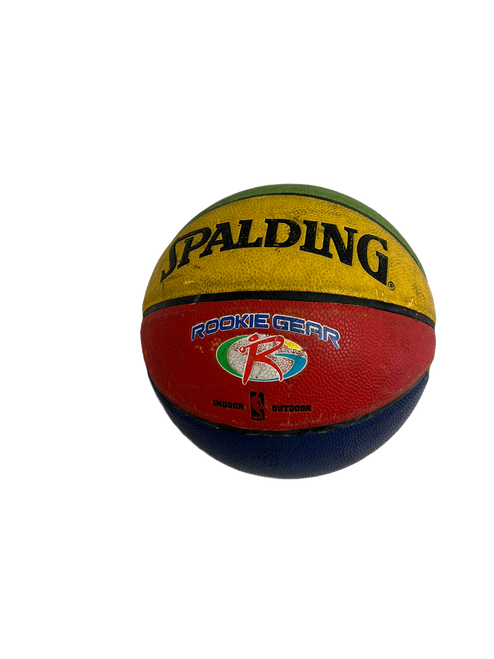 Vist Large View of Product Image Which is Used Spalding Rookie Gear Basketball Inter Outdoor