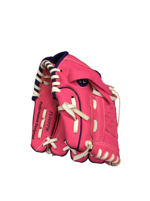 Used Rawlings PLAYERS SERIES BB/SB Glove RH Throw Pink 9" 11799-S000197133 Vist Large View of Product Image Which is Used Rawlings PLAYERS SERIES BB/SB Glove RH Throw Pink 9"