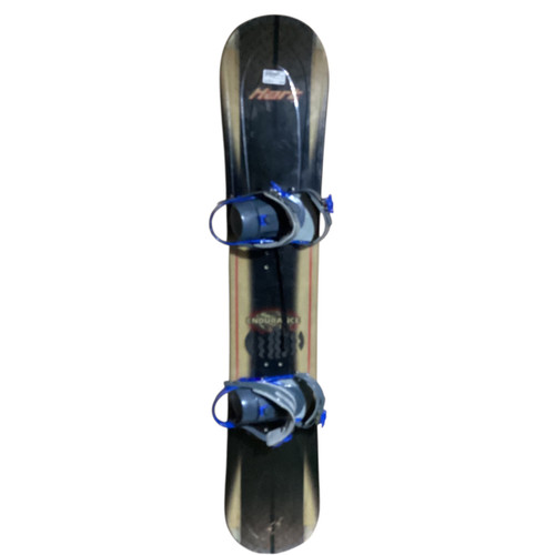 Vist Large View of Product Image Which is Used HART ENDURANCE Mens Board/Bindings Black 155 cm