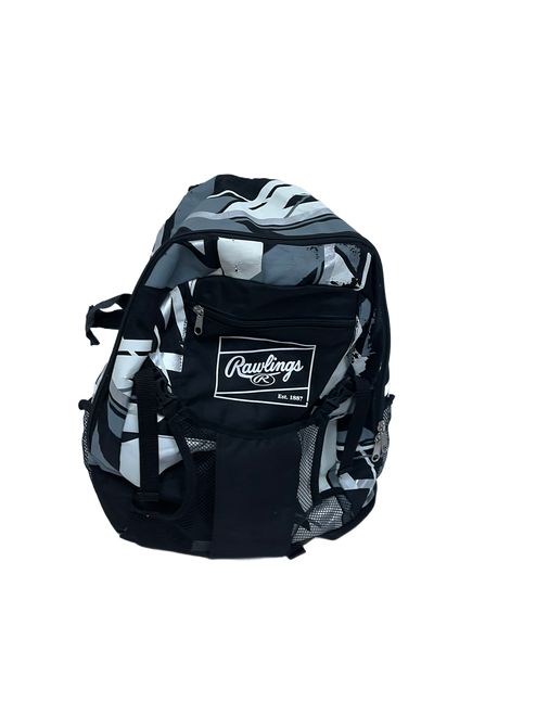 Vist Large View of Product Image Which is Used Rawlings BB/SB Player Backpack Black