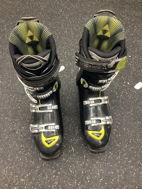 Vist Large View of Product Image Which is Used Fischer RC4 Mens DH Ski Boot Black 295 MP - M11.5