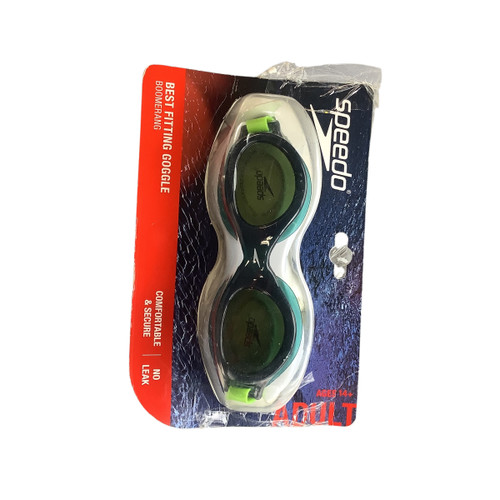 Vist Large View of Product Image Which is Used Speedo Swim Goggles Navy Blue