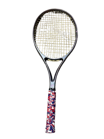 Vist Large View of Product Image Which is Used Slazenger SILHOUETTE 95 Adult Tennis Racquet Grey 4 3/8"