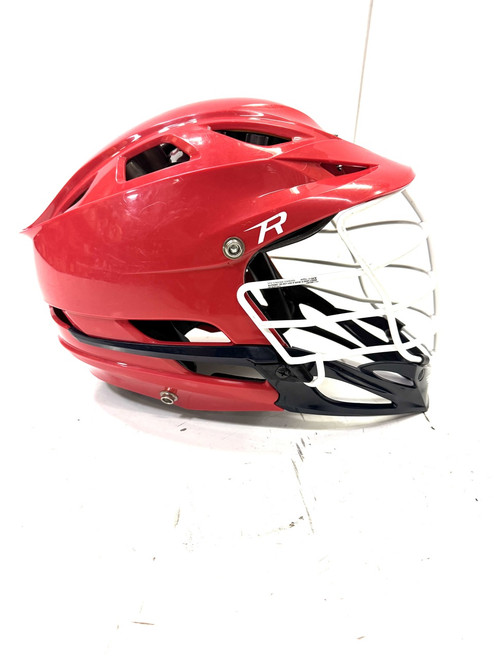 Vist Large View of Product Image Which is Used Cascade CASCADE R Lacrosse Helmet Red One Size
