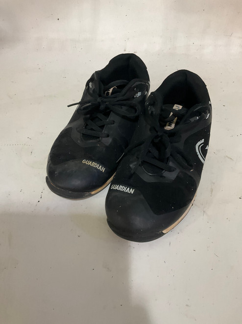 Vist Large View of Product Image Which is Used GUARDIAN TURF SHOES BB/SB Cleats Black Senior 6