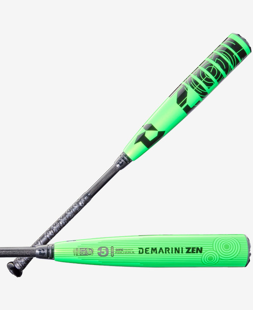 Vist Large View of Product Image Which is New 2026 Demarini Zen WBD2593 30" 25oz USSSA 2 3/4" Barrel  -5 Baseball Bat 30/25 