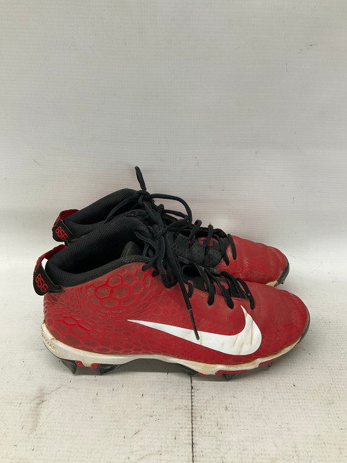 Vist Large View of Product Image Which is Used Nike TROUT 856 BB CLEATS BB/SB Cleats Red Senior 6.5