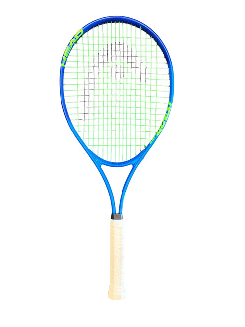 Vist Large View of Product Image Which is Used Head CONQUEST Adult Tennis Racquet Royal Blue 4 3/8"
