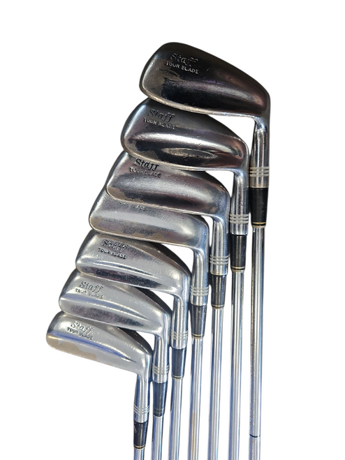 Vist Large View of Product Image Which is Used Wilson STAFF TOUR BLADE Mens Iron Set RH 3I-9I