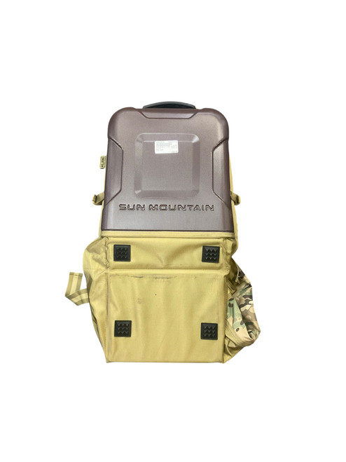 Used Sun Mtn CUBE TRAVEL BAG Travel Bag Camouflage 11768-S000226816 Vist Large View of Product Image Which is Used Sun Mtn CUBE TRAVEL BAG Travel Bag Camouflage