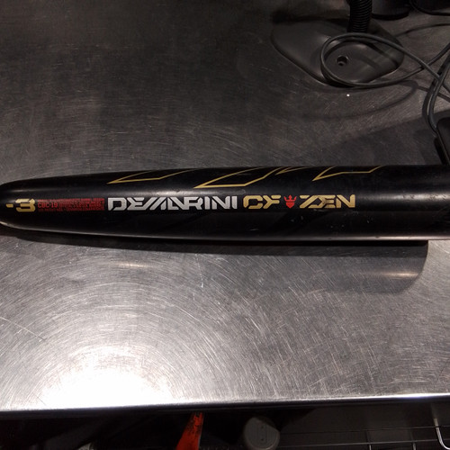 Vist Large View of Product Image Which is Used Demarini CF ZEN CBC-19 BB/SB High School -3 Bat 33"