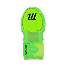 Vist Large View of Product Image Which is NEW MARUCCI YOUTH SLIDING MITT NEON GREEN