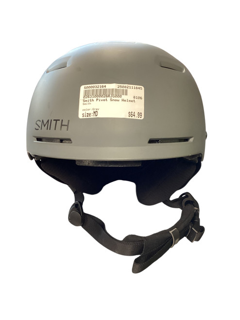 Vist Large View of Product Image Which is Used Smith Snowsport Helmet Adult Grey MD