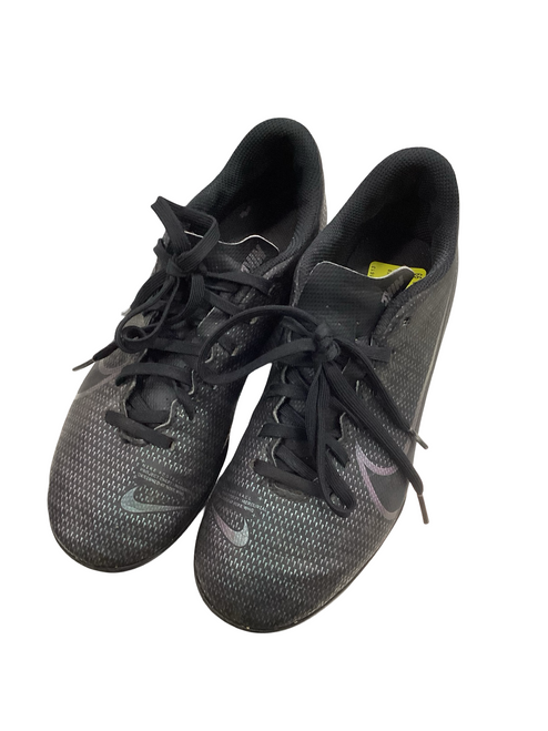 Vist Large View of Product Image Which is Used Nike Soccer Cleats Black Junior 04