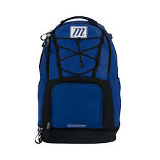 Vist Large View of Product Image Which is NEW MARUCCI BLAZR BASEBALL PLAYER BACKPACK ROYAL BLUE
