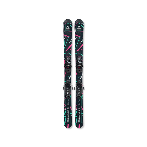 New Fischer Nightstick Jr. Skis with Bindings 2026- 101cm 11709-FISP20525101 Vist Large View of Product Image Which is New Fischer Nightstick Jr. Skis with Bindings 2026- 101cm