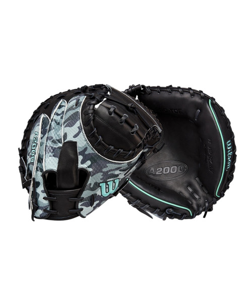 Vist Large View of Product Image Which is Wilson A2000 Austin Wells AW28 GM 34” Catchers Glove RHT