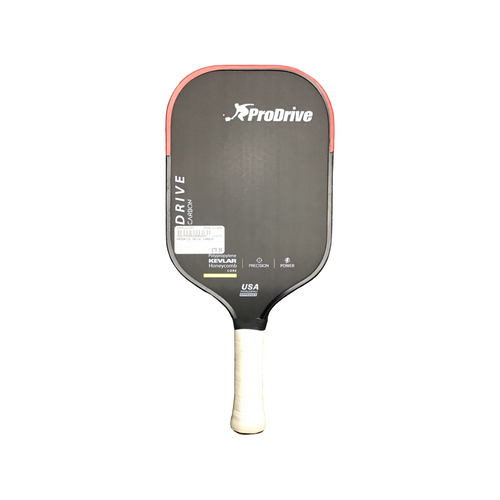 Vist Large View of Product Image Which is Used PRODRIVE DRIVE CARBON Pickleball Racquet Black