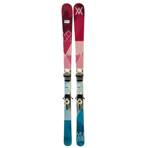 Vist Large View of Product Image Which is Used Volkl 168CM VOLKL YUMI Womens DH Ski/Binding Pink 168 cm