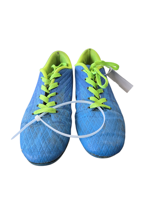 Vist Large View of Product Image Which is Used Soccer Cleats Royal Blue Junior 04