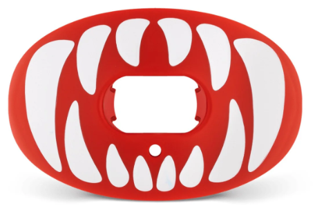Vist Large View of Product Image Which is New BATTLE OXYGEN PRED MOUTH GUARD - RED - ONE SIZE FITS MOST