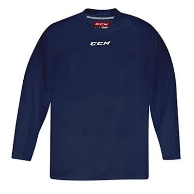 Vist Large View of Product Image Which is New CCM JERSEY NAVY-JR L/XL