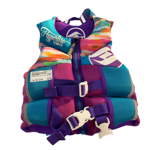 Vist Large View of Product Image Which is Used Child PFD Purple Child 30-50