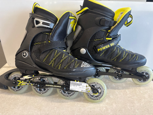 Vist Large View of Product Image Which is Used K2 POWER 90 Senior Rec Fitness Skates None Senior 11