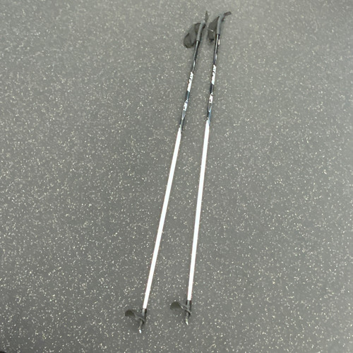 Vist Large View of Product Image Which is Used Rossignol XT700 Mens XC Ski Poles Black 150 cm / 59 in