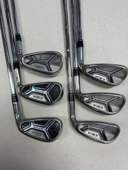 Vist Large View of Product Image Which is Used Adams Golf IDEA A70S Mens Iron Set RH 6I-GW/AW