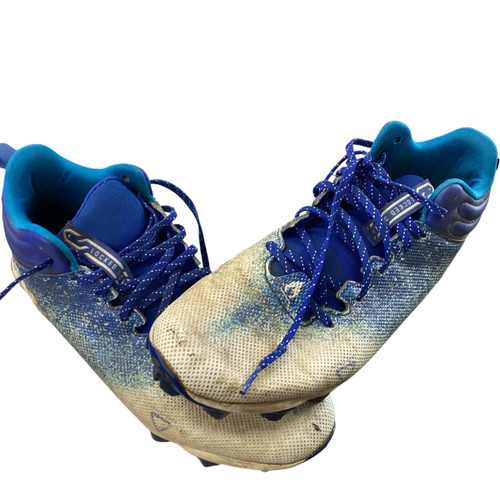 Vist Large View of Product Image Which is Used Under Armour BB CLEATS BB/SB Cleats Royal Blue Senior 11.5