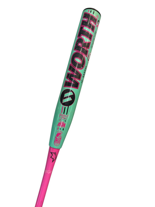 Vist Large View of Product Image Which is Used Worth JR 86 BB/SB Slowpitch Bat 34"