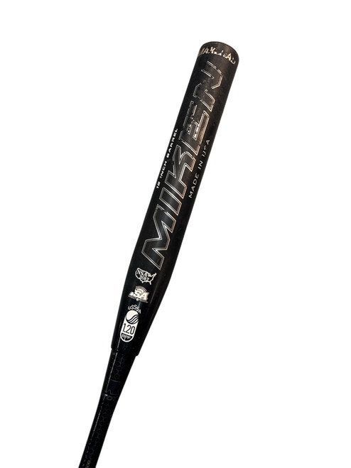 Used Miken RIOT BB/SB Slowpitch Bat 34" 11745-S000184601 Vist Large View of Product Image Which is Used Miken RIOT BB/SB Slowpitch Bat 34"