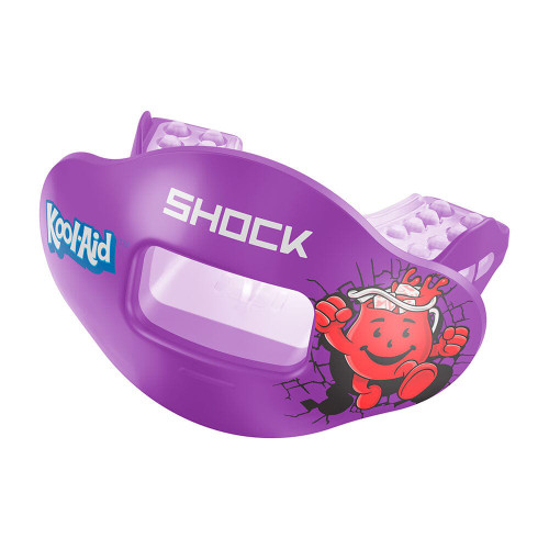Vist Large View of Product Image Which is Shock Doctor Kool-Aid Max AirFlow Football Mouthguard Grape #SD11360