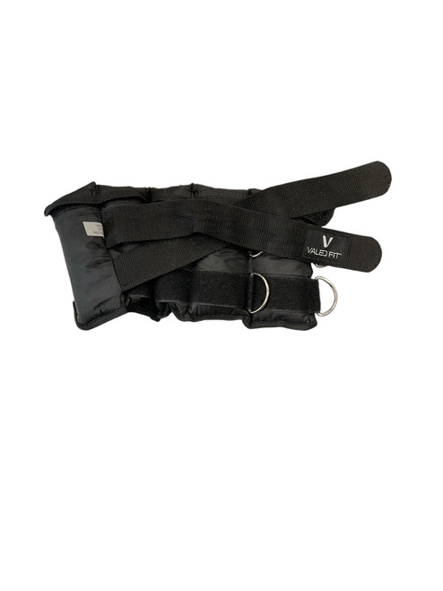 Vist Large View of Product Image Which is Used Valeo Ankle Weights Black 5 lb