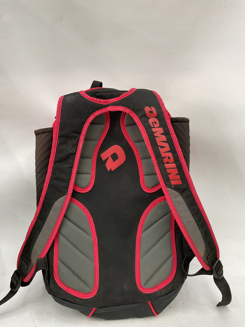 Vist Large View of Product Image Which is Used Demarini DEMARINI RED/BLACK BB/SB Player Backpack Red And Black