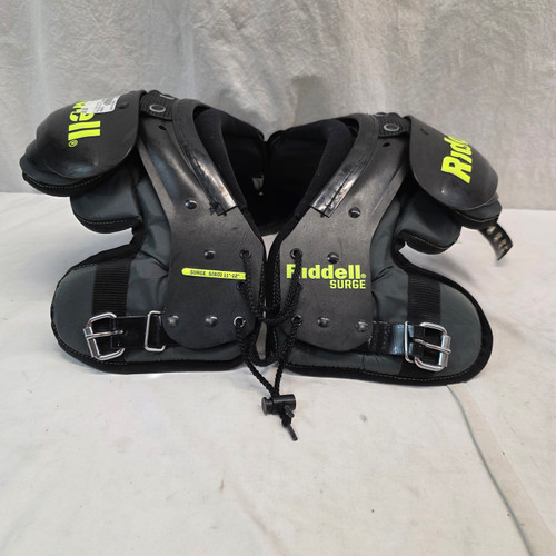 Vist Large View of Product Image Which is Used Riddell SURGE 11-12 FB Shoulder Pads Black SM