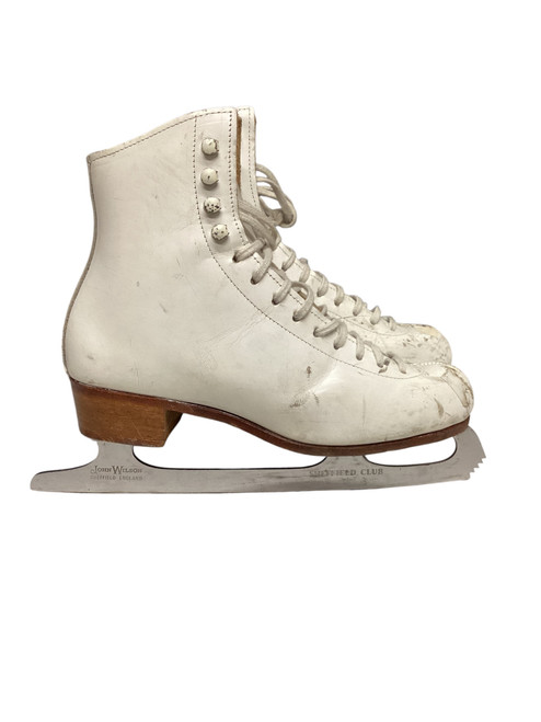 Vist Large View of Product Image Which is Used Riedell FIGURE SKATES WomensFigure Skate White Senior 5