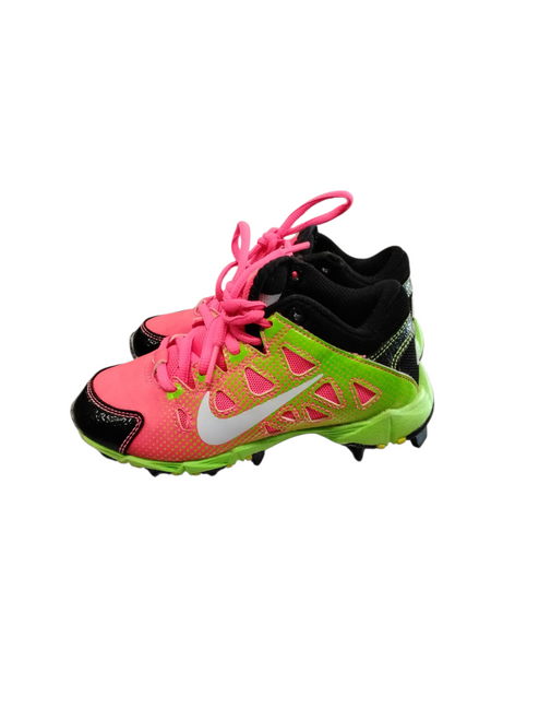 Vist Large View of Product Image Which is Used Nike HYERDIAMOND BB/SB Cleats Orange Youth 11.0