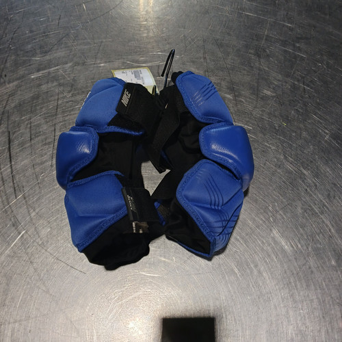 Vist Large View of Product Image Which is Used Nike VAPOR Lacrosse Arm Pads/Guards Royal Blue MD