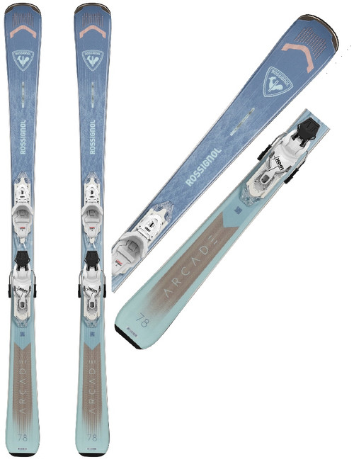 Vist Large View of Product Image Which is New ROSSIGNOL 26 ARCADE W 78 XPRESS 148cm