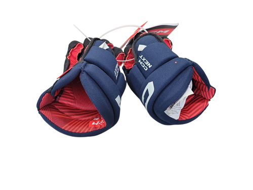 Vist Large View of Product Image Which is New CCM Next Glove Ny/Wh 9"