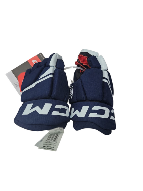 Vist Large View of Product Image Which is New CCM Next Glove Ny/Wh 8"