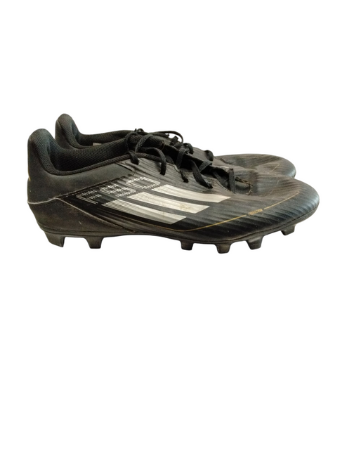 Vist Large View of Product Image Which is Used Adidas F50 Soccer Cleats Black Senior 9.5