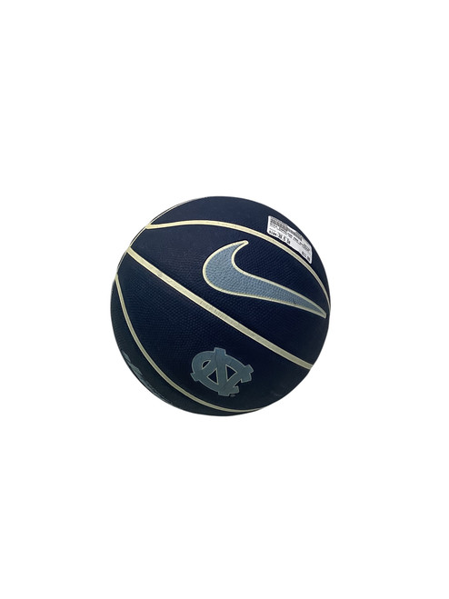 Vist Large View of Product Image Which is Used Nike CAROLINA MBB OUTDOOR COMPETITION BALL Basketball Adult Outdoor Navy Blue 29 1/2"