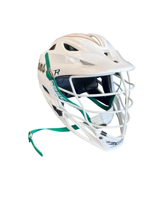Vist Large View of Product Image Which is Used Cascade R Lacrosse Helmet White MD