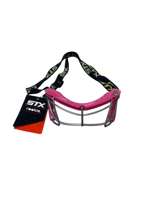 Vist Large View of Product Image Which is Used STX ROOKIE Lacrosse Facial Protect Pink Junior