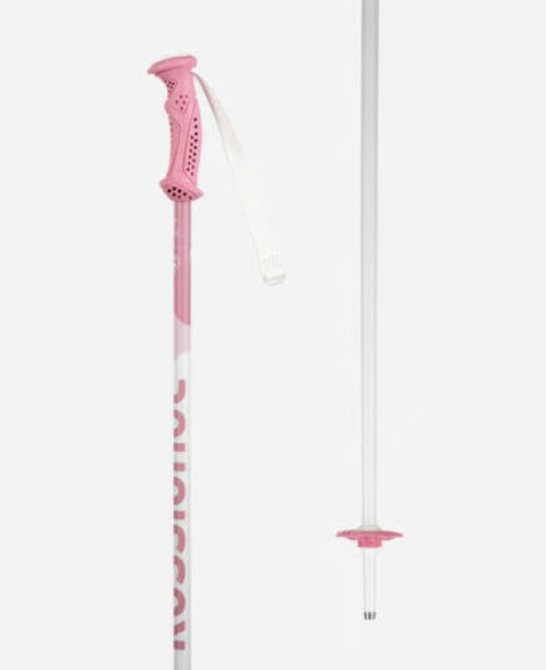 Vist Large View of Product Image Which is New ROSSIGNOL ELECTRA JR PINK SKI POLES