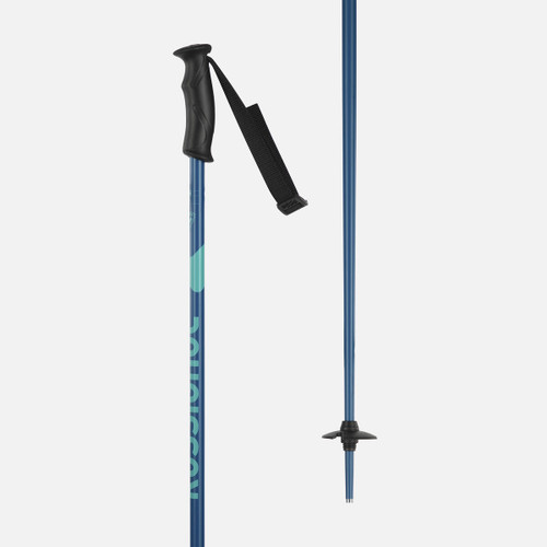 Vist Large View of Product Image Which is New ROSSIGNOL ELECTRA WOMEN'S SKI POLES BLUE